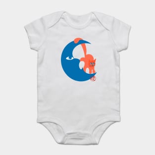 Moon Cat Baby Bodysuit